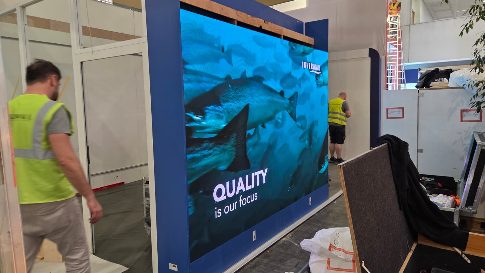 Viziwall LED wall rental installation