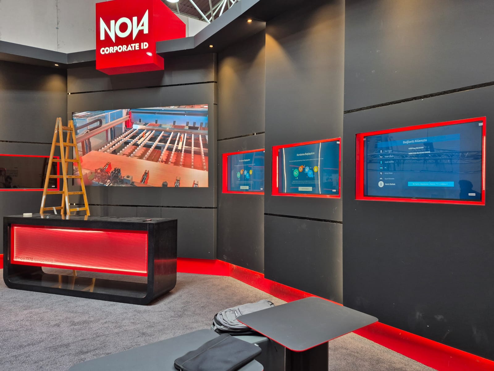Viziwall LED wall rental installation