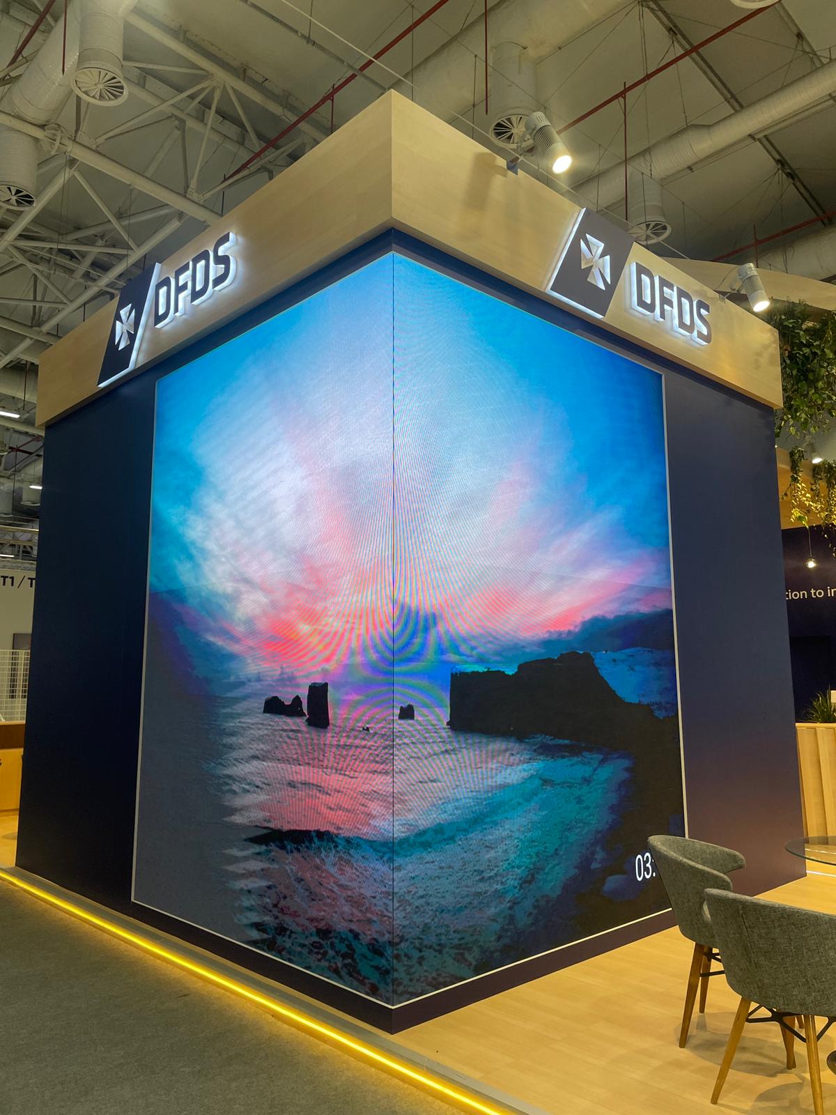Viziwall LED wall rental installation