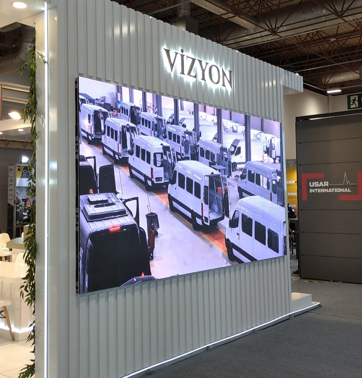 Viziwall LED wall rental installation