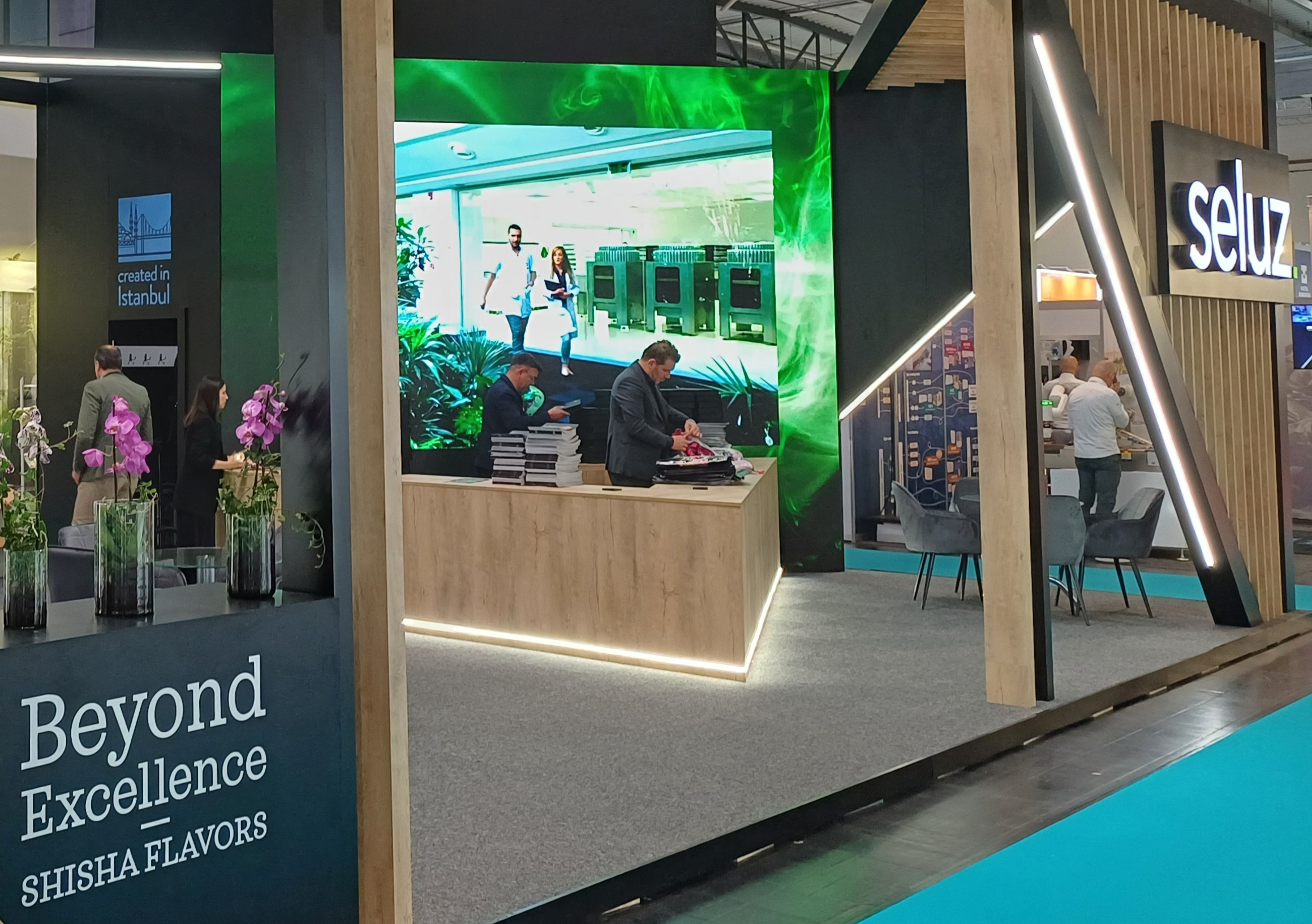 Viziwall LED wall rental installation
